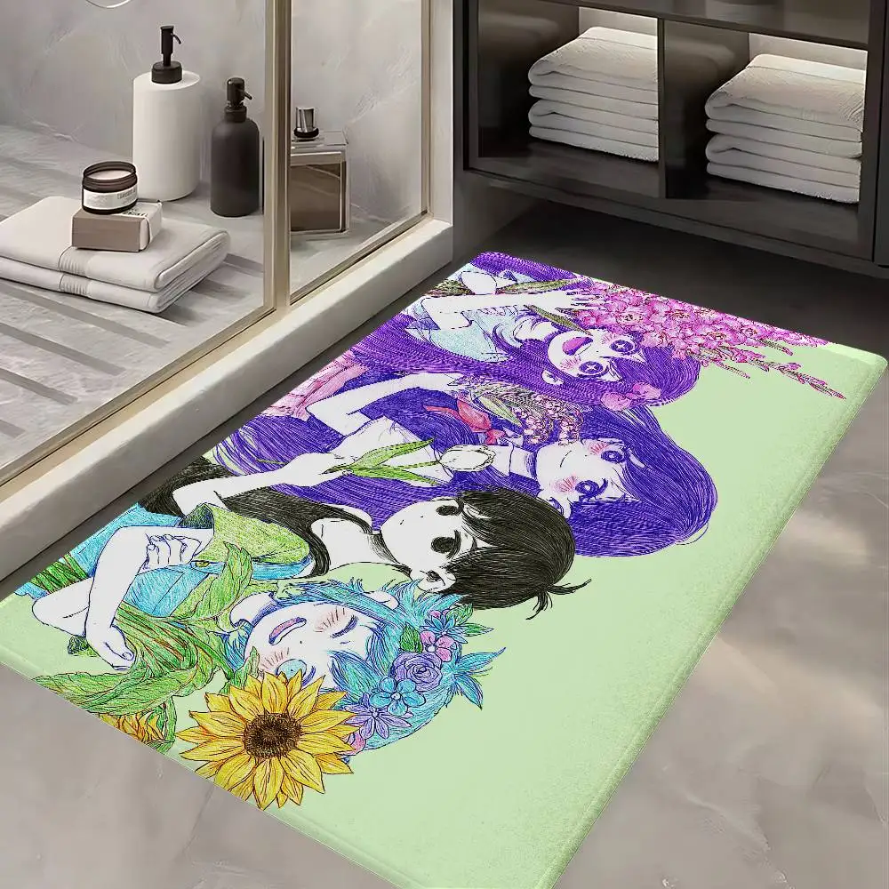 Pixel Art Omori Sunny Room Mats Retro Multiple Choice Living Room Kitchen Rug Non-Slip Welcome Rug