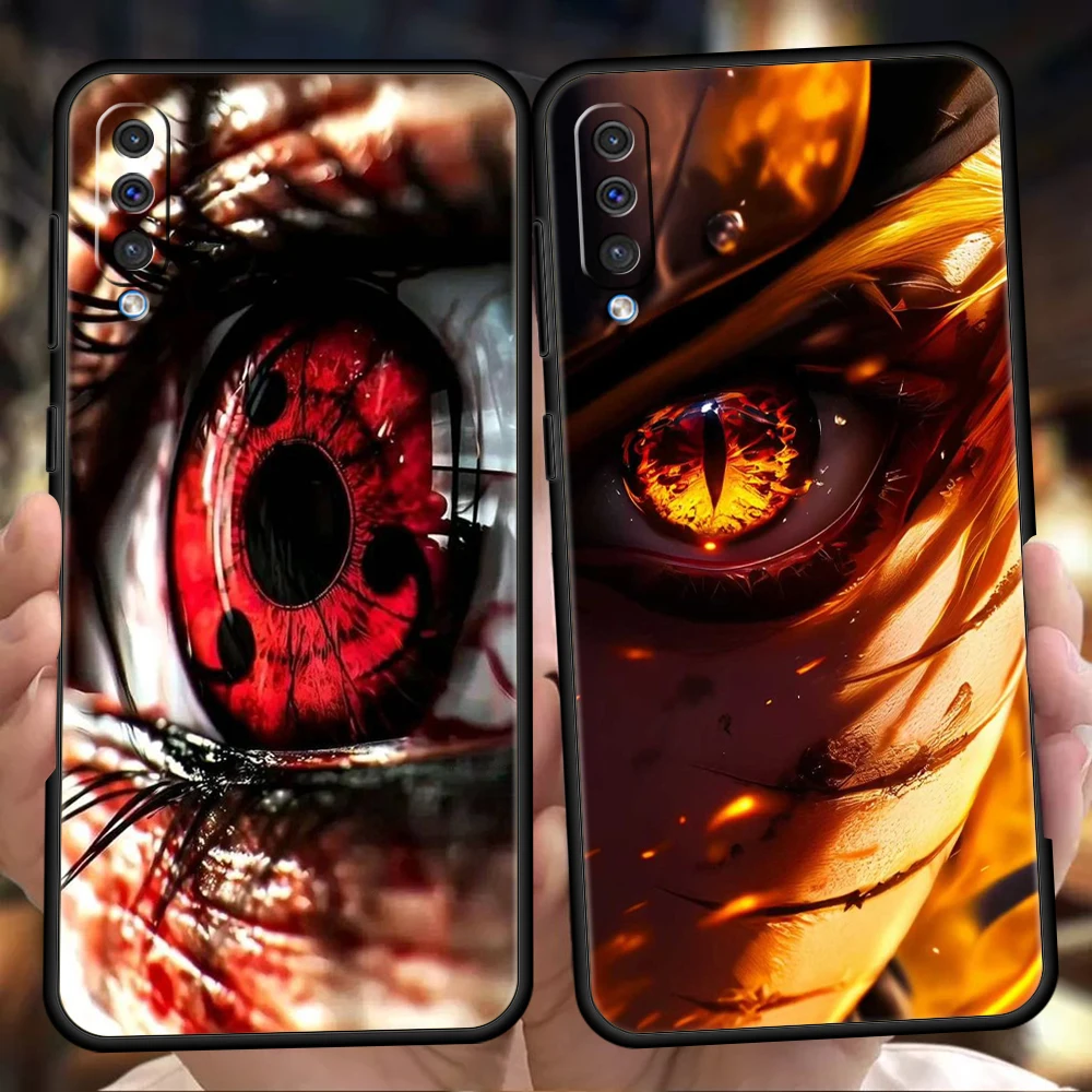 Cartoon Eyes Phone Case for Samsung Galaxy A24 A13 A53 A73 A33 A22 A12 A02 A03 A05 A70 A50 A10 A20 5G Silicone Cover Shell Capas