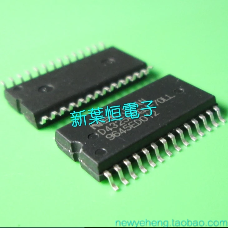 Free shipping  D43256BGU-70LL D432568GU-70LL IC   10PCS