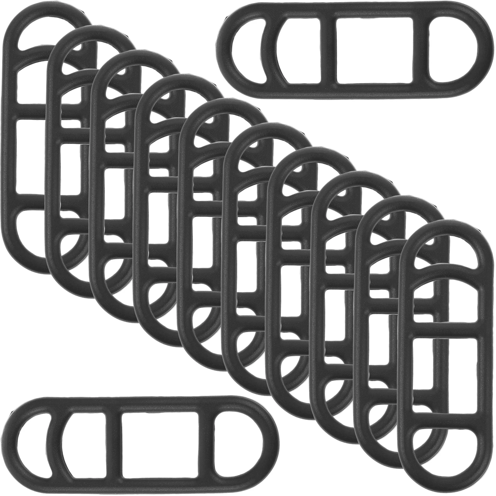 

30pcs Bike Light Mount Strap Silicone Flashlight Holder for Easy Installation Lightweight Portable Cycling Accessories