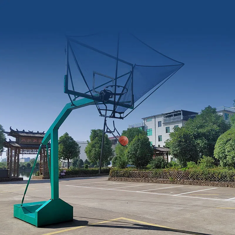 Настенные обручи Баскетбольная отбойная сетка Возвратная система Портативный тренажер для стрельбы Баскетбольный тренажер с возвратом сетки