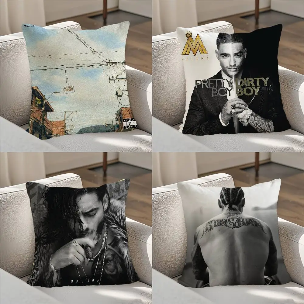 

M-Maluma 1 OF 1 Pillow Case Luxury Double-sided For Car Pillows 45x45 Cushions Cover Home and Decoration Sofa Pillow case