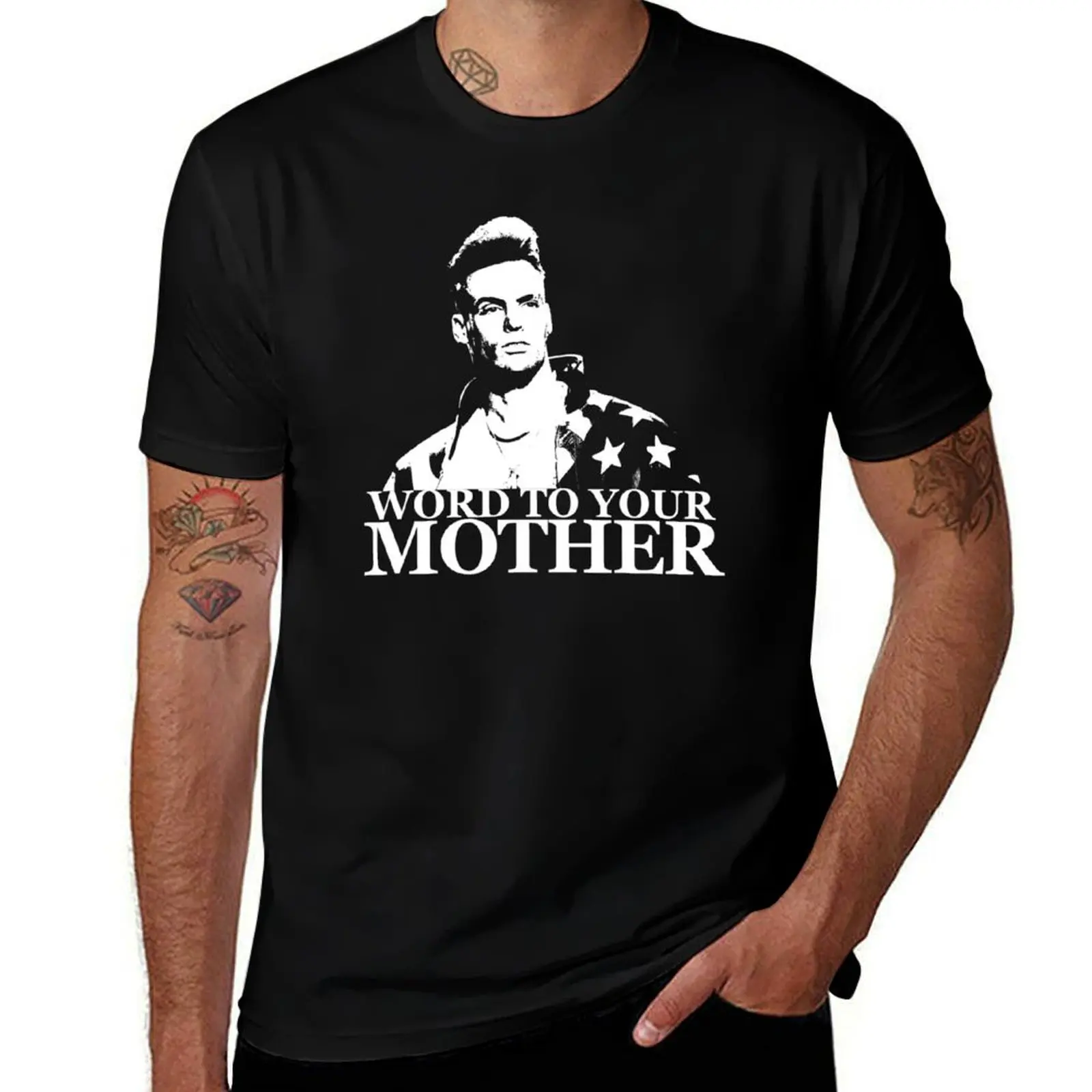 Vanilla Ice - Word To Your Mother T-Shirt Anti-Pilling Casual T-Shirt