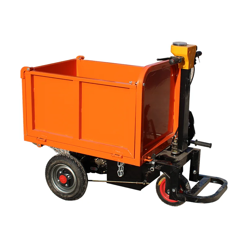 

YY Building Electric Trolley Electric Gray Hopper Truck Construction Site Transportation Goods