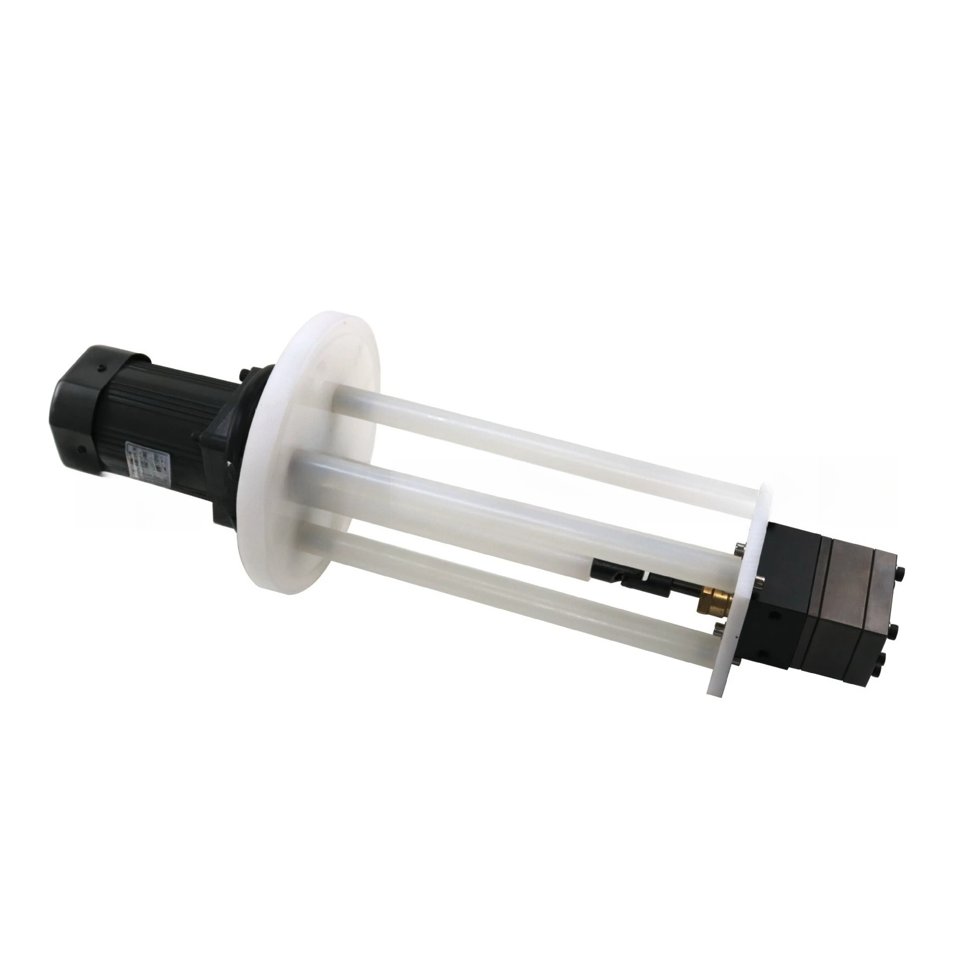 

Мотор-редукторный насос для электростатической окраски, изолированный цилиндр, соединяющий двигатель с насосом