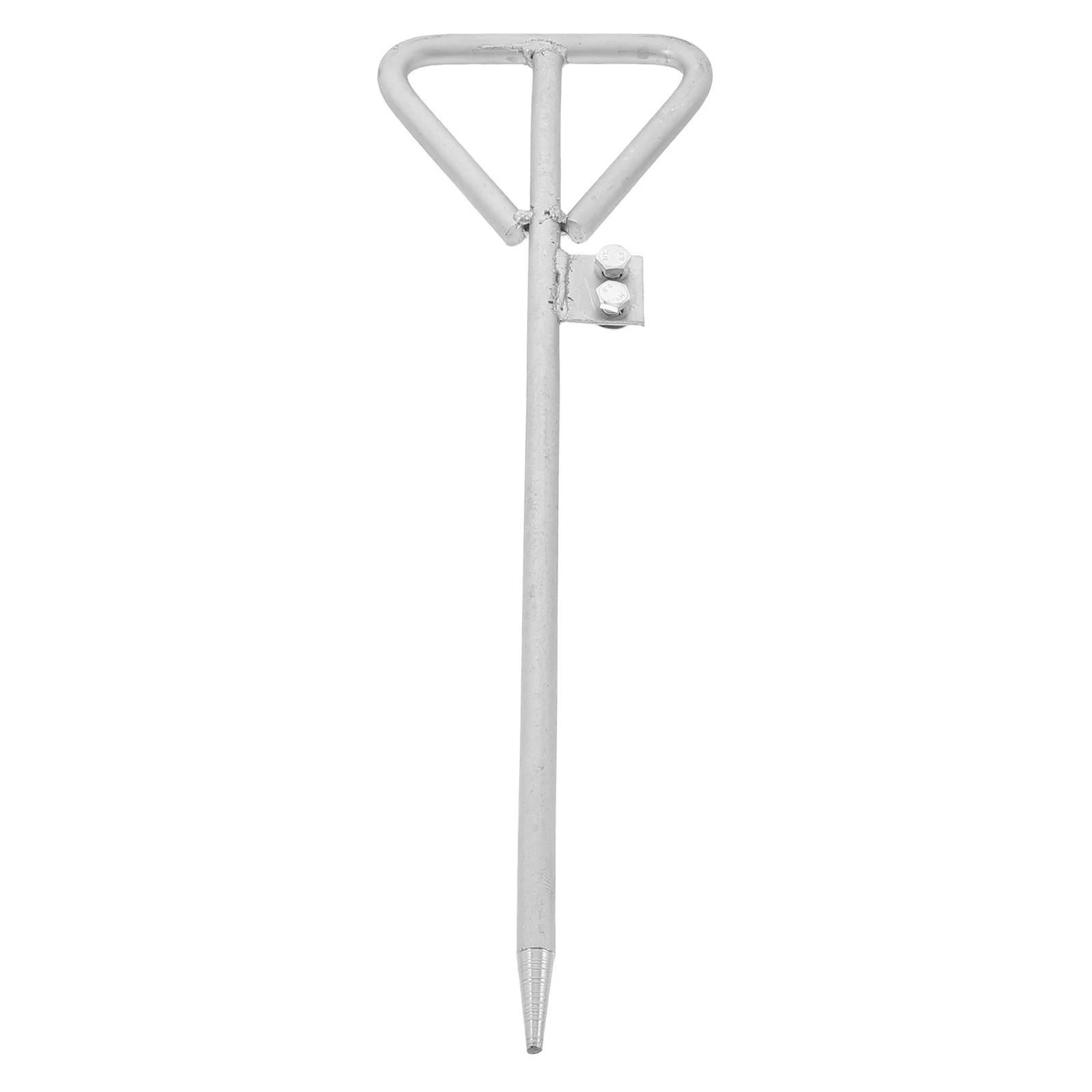 

Grounding Rod Galvanized Steel Earth Electrode Home Outdoor Durable Easy Installation Electric Fence Kit Ground Bar Panel