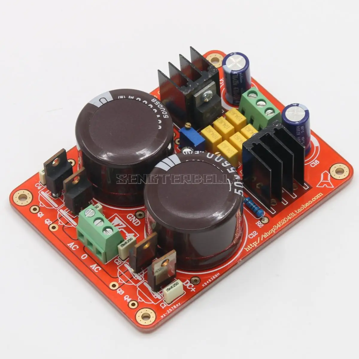 WZ-4 LM317/LM337 scheda di alimentazione del regolatore di tensione regolabile di precisione HIFI +/-PSU lineare a doppia uscita