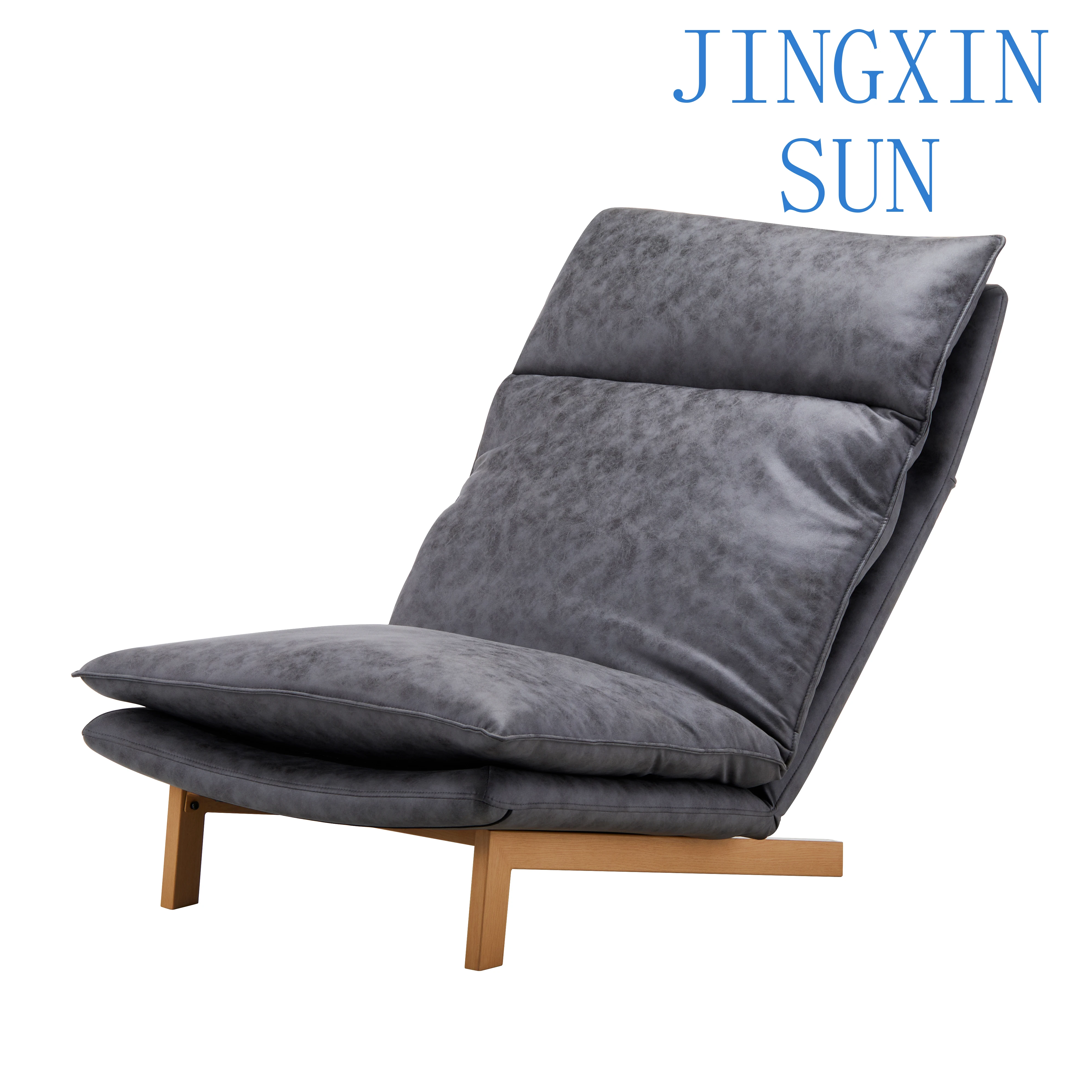 Recliner floor chair sofa with adjustable backrest foldable multi-function