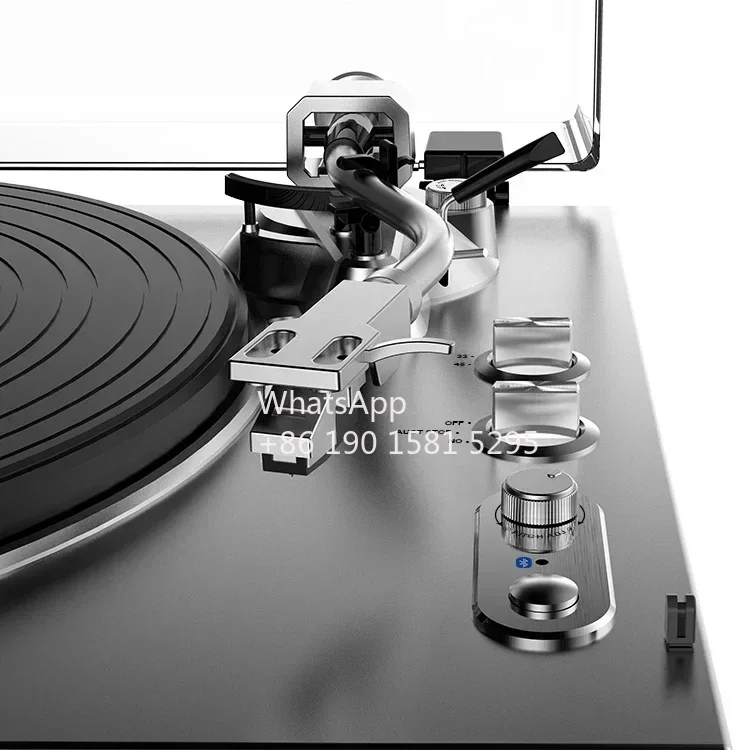 Audio Japan Technica Cartridge Belt Drive Built-in Preamp Classic High Fidelity Vinyl Turntable Record Player