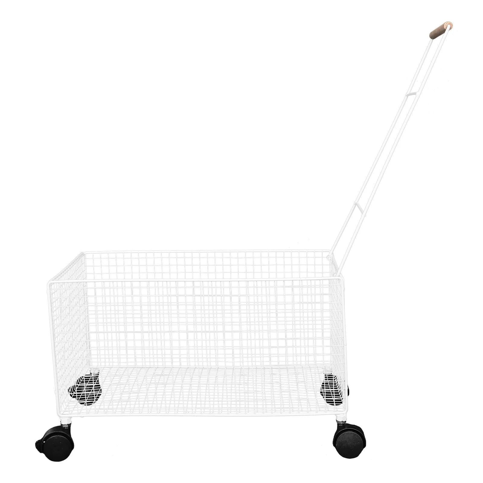 

Large Capacity Dirty Laundry Basket Rolling - Movable Plastic Clothes Storage Hamper for Bedroom Bathroom Dorm Use