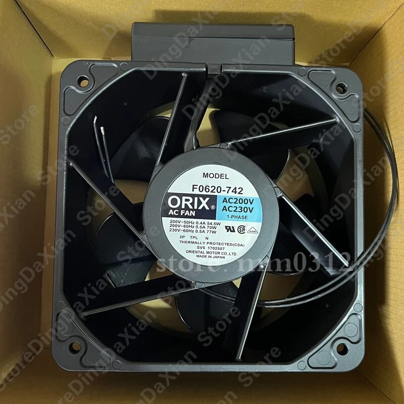X FOR ORIX F0620-742 18090 200 / 230V inverter fan 1pcs