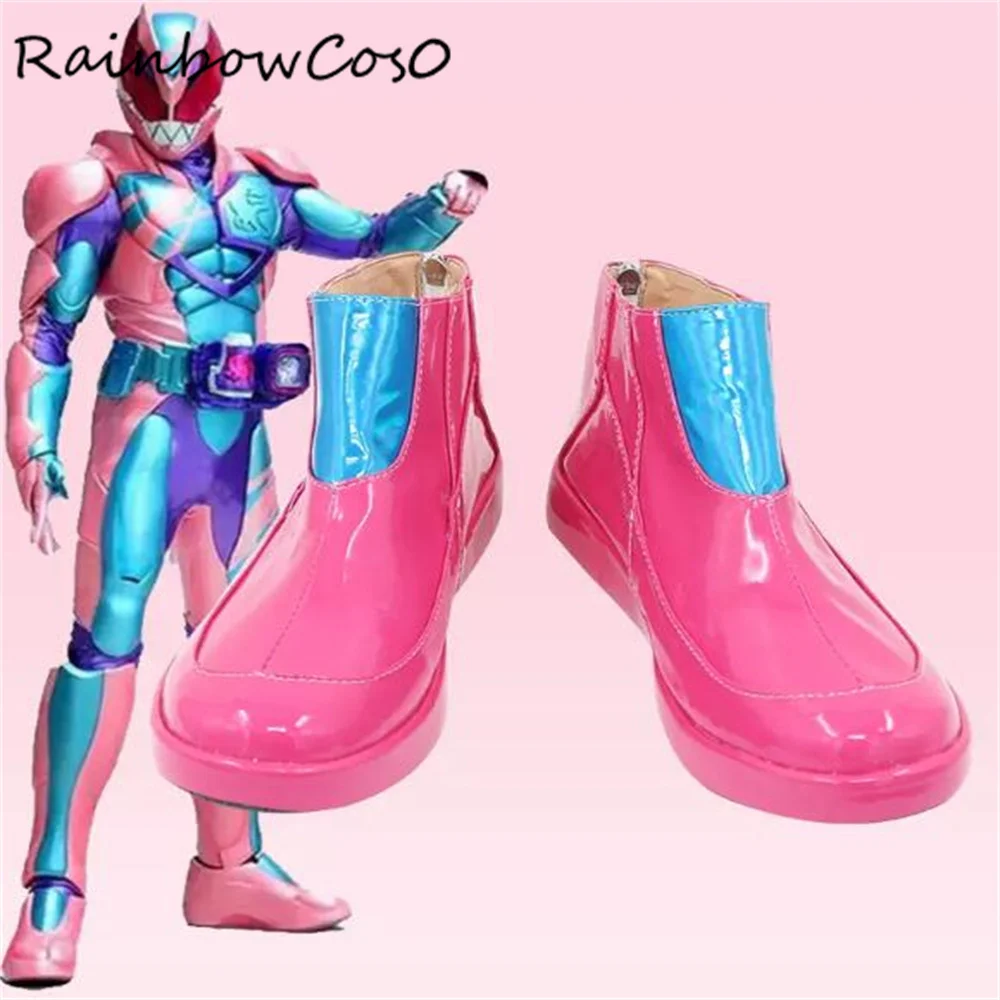 

Revice KAMEN RIDER REVICE обувь для косплея ботинки игры аниме вечерние Хэллоуин Рождество RainbowCos0 W3994