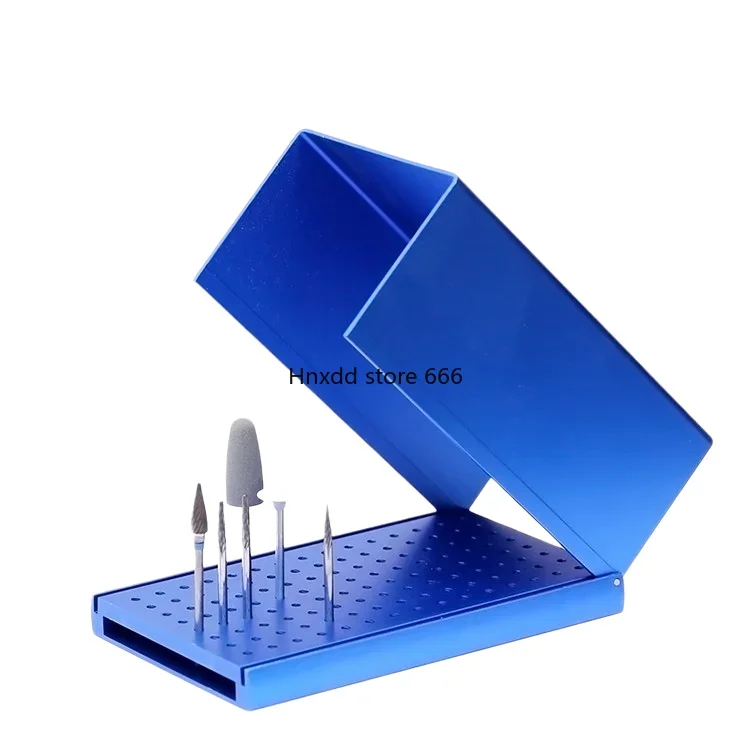 Dental car needle disinfection box High-speed and low-speed car needle box Grinding head box Knife head Root canal file