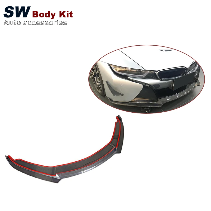 

Carbon Fiber Front Bumper Lip for i8 2014-2019 FRP Splitter Diffuser Cover Trim Body Kit