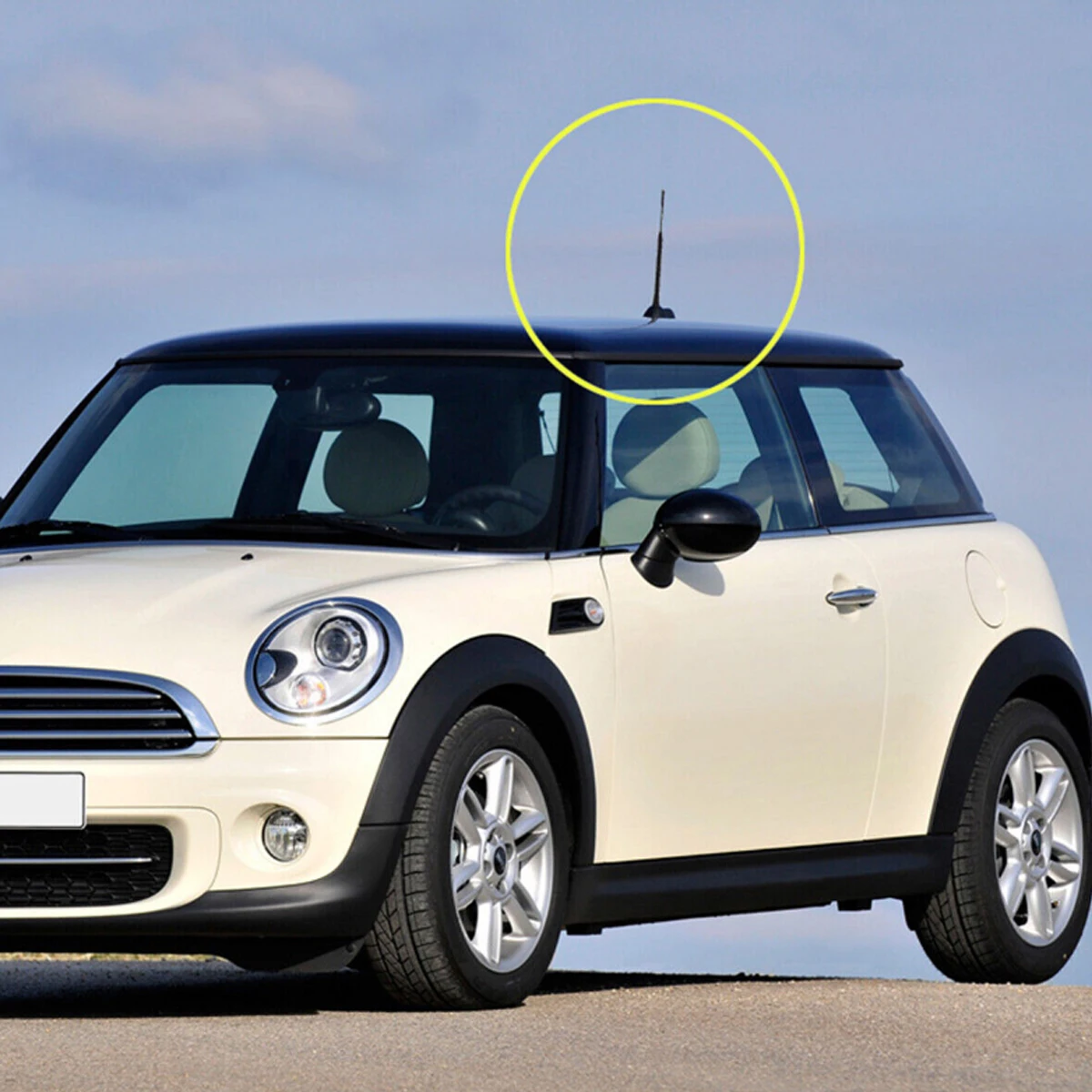 Mástil de techo de coche Universal de 9 pulgadas, látigo de Radio estéreo, señal aérea FM/AM, látigo de mástil de antena amplificada para VW, BMW, Mazda, Toyota