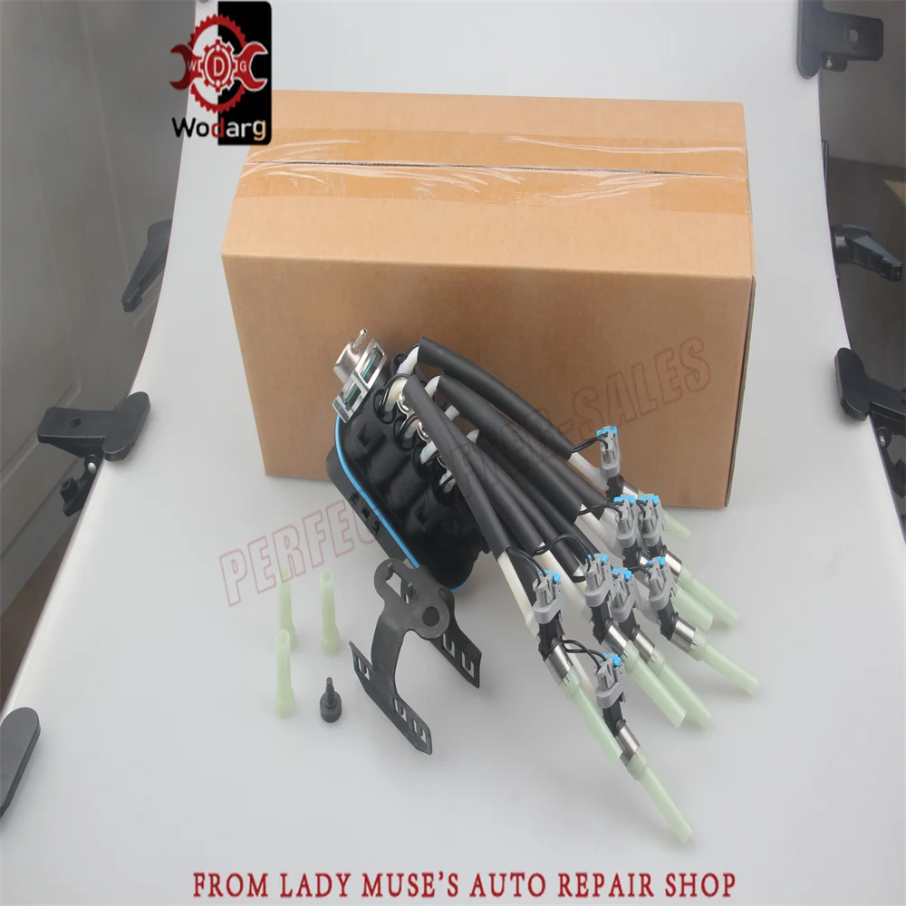 

Original Brand New FJ504 Fits Chevy 5.0L 5.7L V8 Spider Octopus Injectors OE 2173029 89060440 93441235