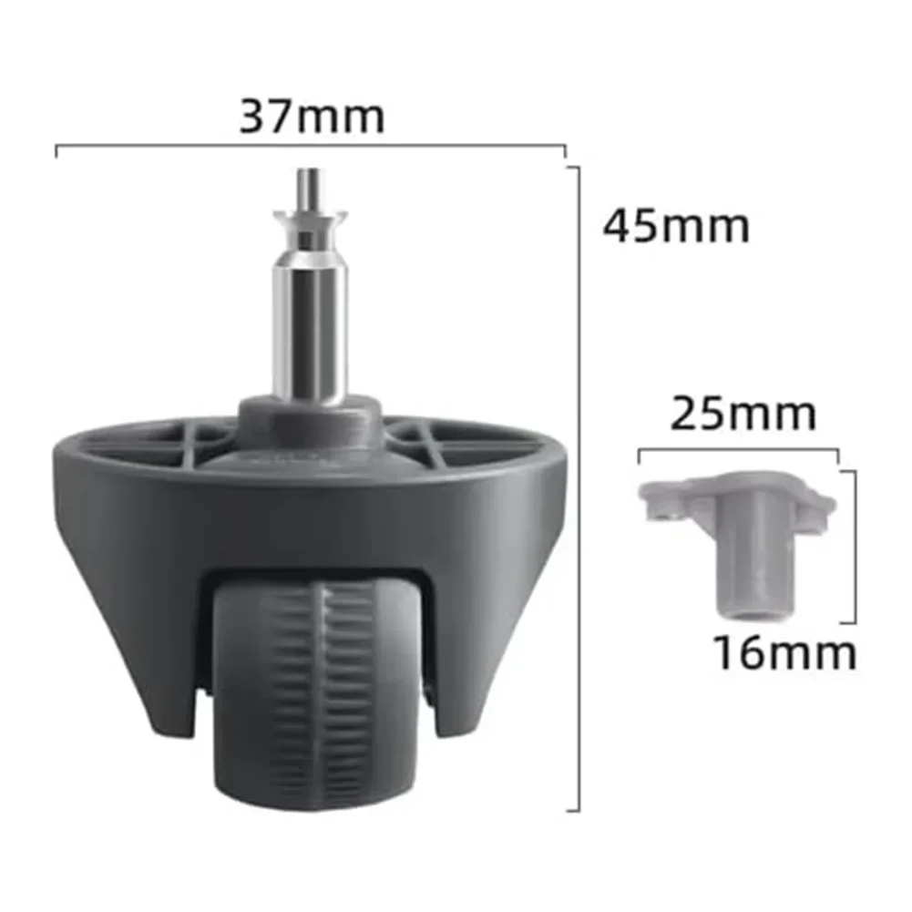 For J5 Replacement Castor Wheel Home Cleaning Use Robotic Cleaning Black Robot Vacuum Cleaner Part Mop Long-lasting Performance