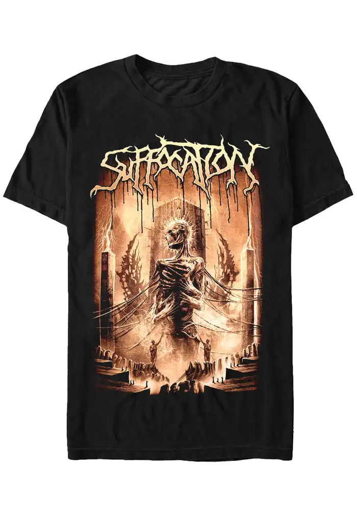 Suffocation - Bow - T-Shirt unisex cotton tee