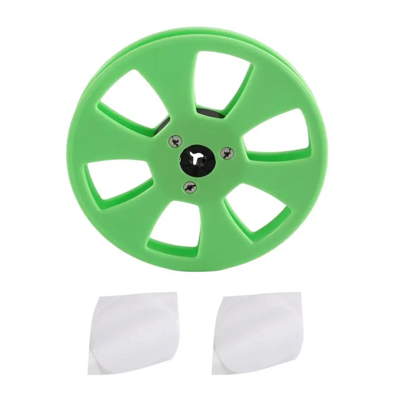 A97I-Empty Tape Reel 1/4 5 Inch 6 Holes For Revox Studer Recording Takeup Reel Replacement With 2 Spacers NAB-Hub
