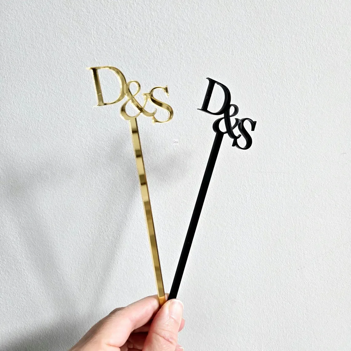 Laser Cut Personalized Wedding Cocktail Stirrers Cocktail Swizzle Sticks Table Decor Personalized Acrylic Party Drink Stirrers
