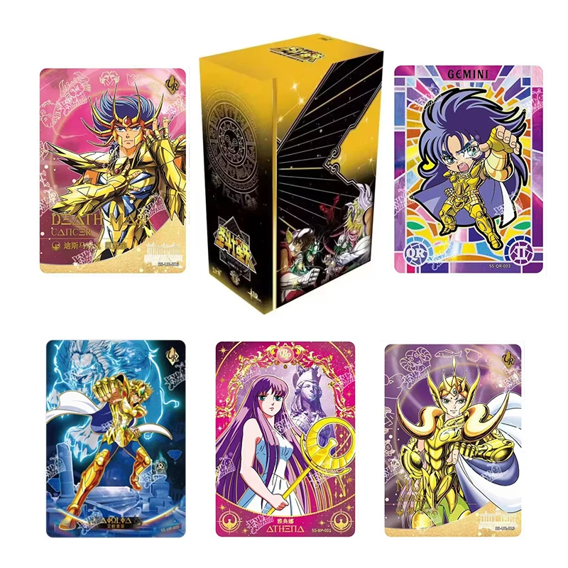 Wholesale Genuine Saint Seiya kayou Booster Packs Official Anime Trading Cards Rare Collectible Game Toy Gift For Anime Fans