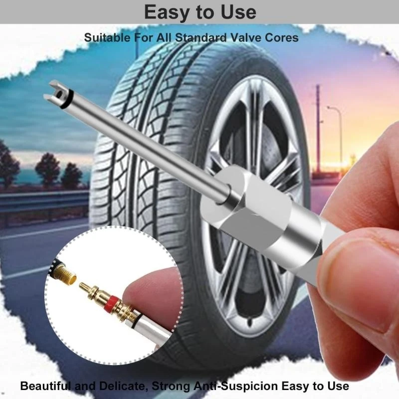 Magnetic Valves Cores Wrench With Ergonomic Handle for Convenient Storage and Portability Home And Professional Repair D7YA