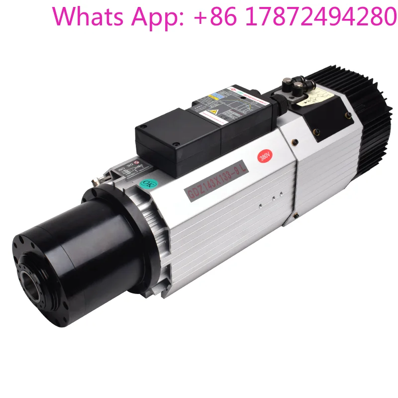 

Шпиндель Gdz Cnc Atc 9 кВт с пневмоподшипником, шпиндель 9 кВт Bt30 ISO30 Atc