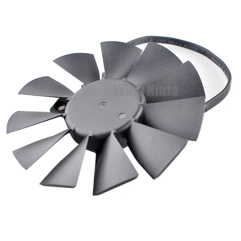 FD7010H12S 75mm diameter hole spacing 40x40x40mm DC12V 0.35A 4pin cooling fan for graphics card