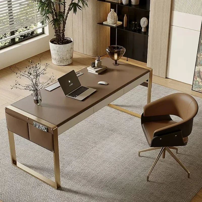 Organizer Standing Computer Tablet Laptop Monitor Home Executive Desk Study Gaming Escritorios De Computadora Office Furniture