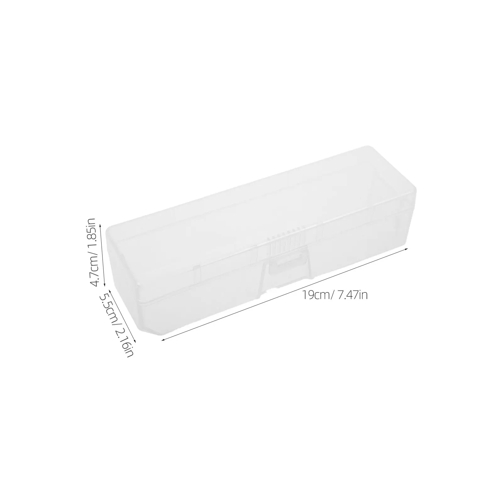 Snorkel Mask Case for Diving Travel Lightweight Protective Swim Goggles Storage Box with Drainage Holes Clear Window Scuba Mask