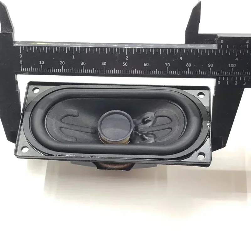 SOTAMIA 2Pcs Rectangle Speaker 4 Ohm 10W Full Range Speaker Bass Rubber Side Neodymium Magnetic Hifi Loudspeaker Home Theater
