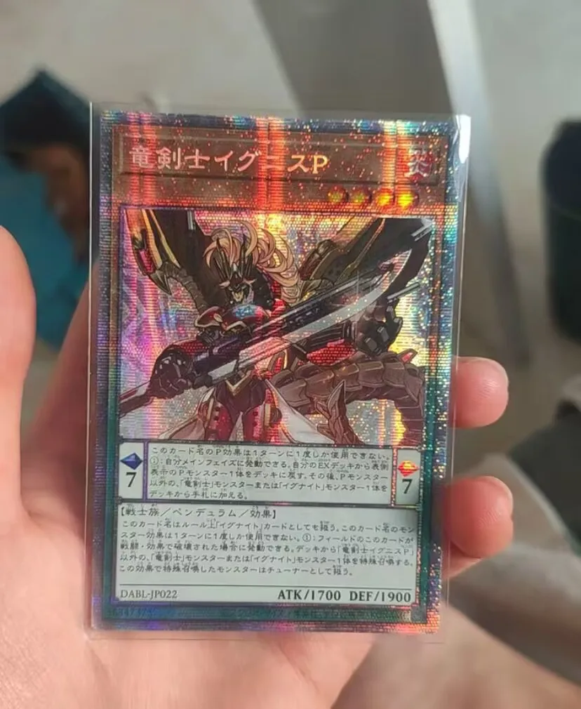 Ignis Phoenix, le dracoslayer-DABL-JP022 rare secret prismatique-YuGiOh