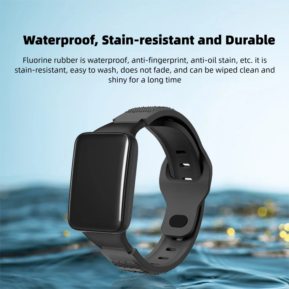 Ремешок для часов Xiaomi Band 7 Pro, стиль рисового зерна, быстросъемный, приятный для кожи, силиконовый сменный регулируемый ремешок для умных часов