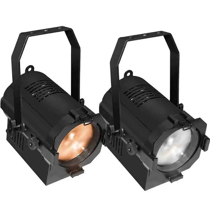 

Mini Fresnel 50TZ 50W Theater Display Video Fresnel Spotlight 20°-80° Manual Zoom LED DMX Warm Cold White Dimming Stage Lighting