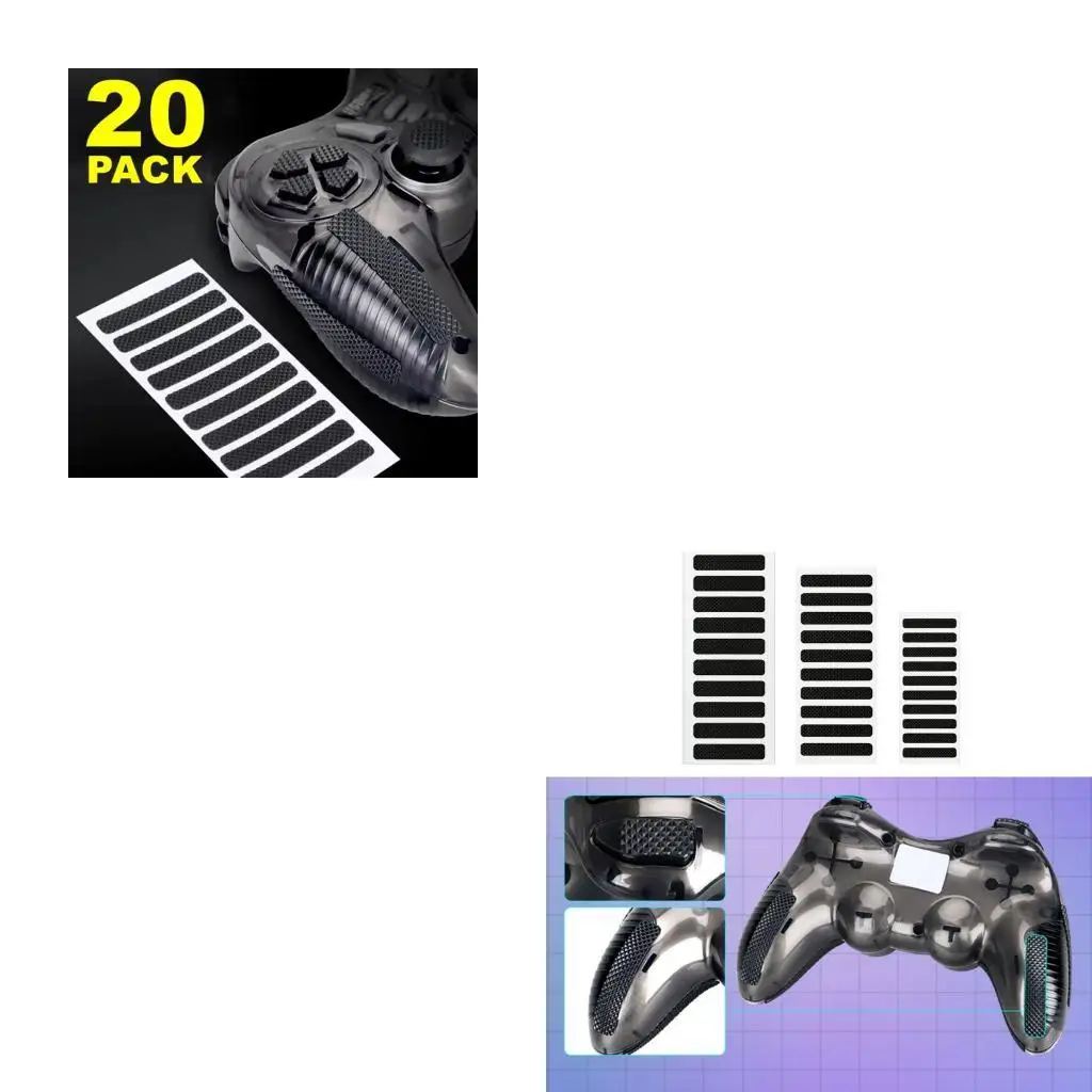 E1PF 20 Piece Reusable Grip Enhancers For Comfortable Handling Of Mobile Devices