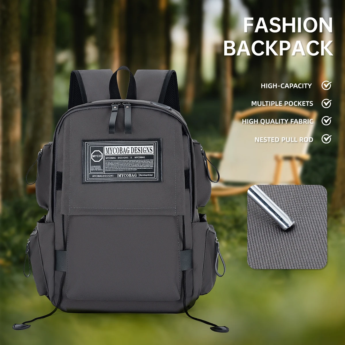 

Рюкзак женский, уличный рюкзак для пешего туризма и альпинизма, новинка 2024, сумка для компьютера, альпинизма, путешествий, поездок на работу, мужская школь