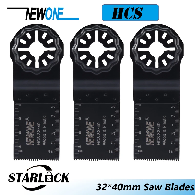 NEWONE for Starlock 32*40mm Bi-Metal Blades Oscillating Multi-Tools Accessories cut Wood Hard Material Metal