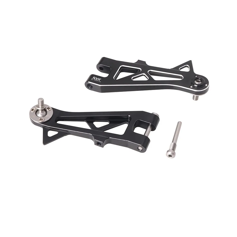 KYX modelo de coche Tiangong 1/10 Hotshot II 2024 versión 58737 brazos superiores e inferiores delanteros de aleación de aluminio