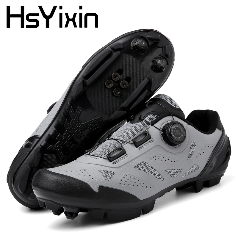 

Professional Mountain Bike Cycling Shoes MTB Flat Cleat SPD Shoes Outdoor Self-Locking Big Size Racing Bicycle Sneakers Men