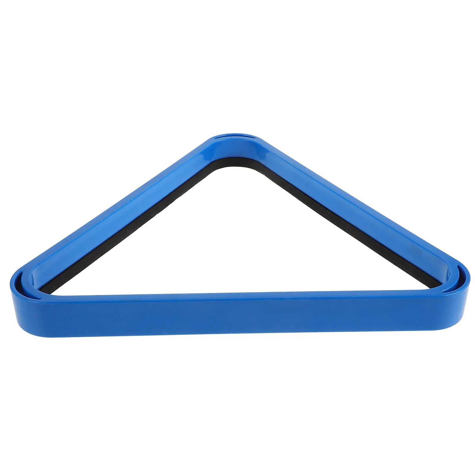 

Triangle Billiard Ball Rack Plastic Positioning Blue Pool Table Accessory Durable Lightweight Stable Versatile