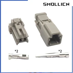 5 Sets 2 Pin Sumitomo Auto Wire Connector Male Or Female 2.2MM Socket For Nissan Honda Trunk Car Lock Plug 6098-0239 6098-0240