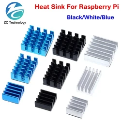 For Raspberry Pi 4 Heat Sink 3pcs Raspberry Pi 4B Aluminum Heatsink Radiator Cooling Kit Cooler for Raspberry Pi 4 Model B