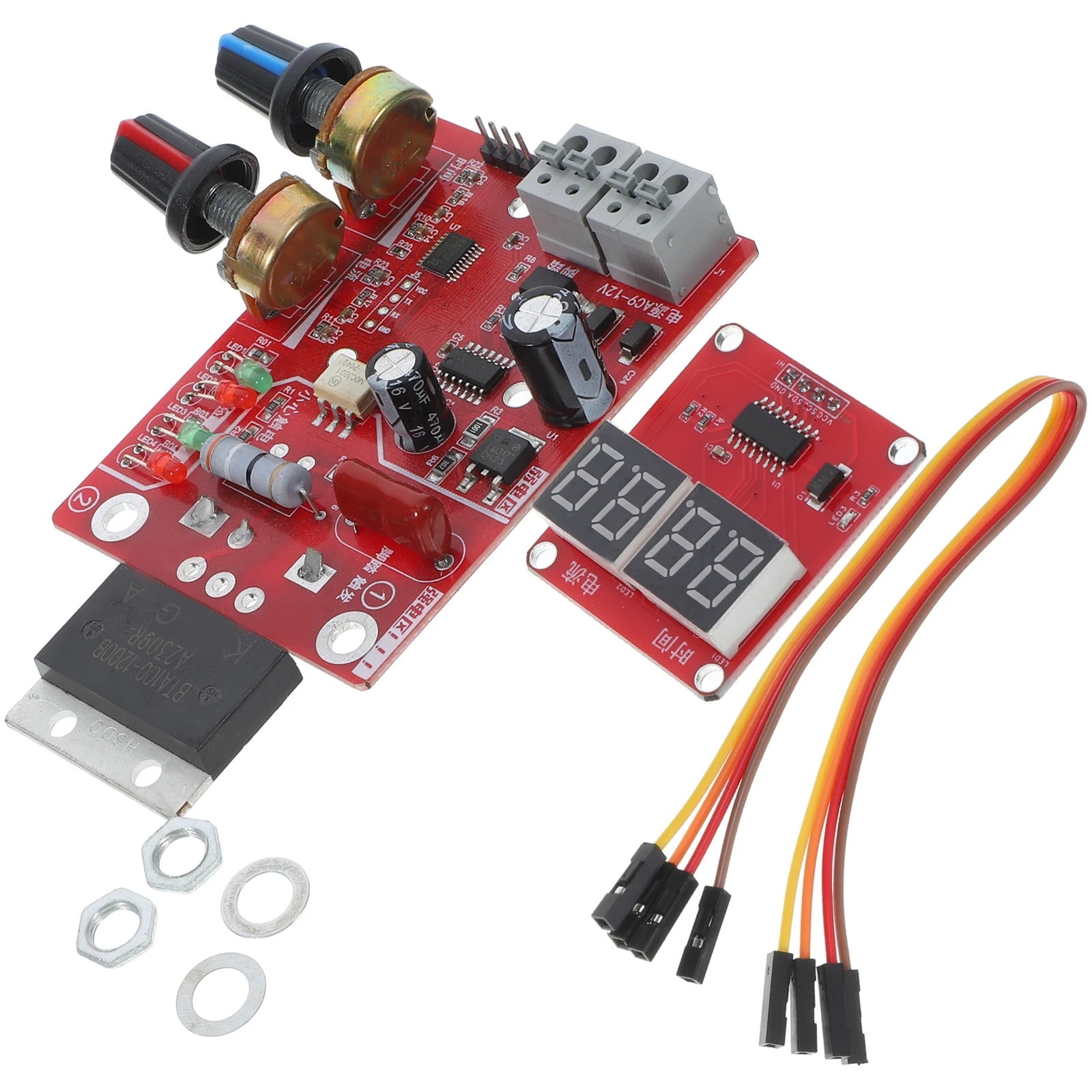 

Controller Spot-Welder Panel Board Digital Display Single Chip Microcomputer Welding Equipment