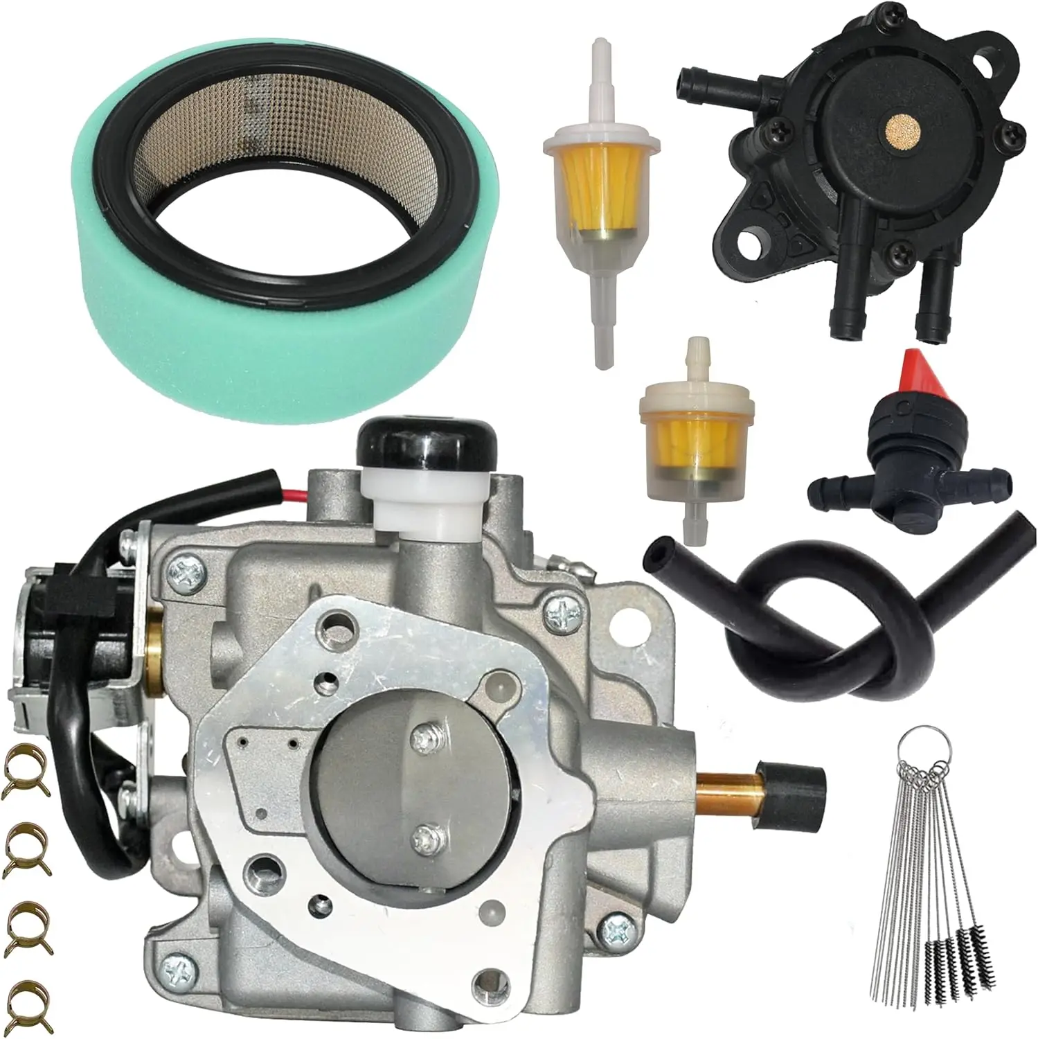 

Карбюратор 24 853 255-S подходит для двигателей Kohlei CH18 CH20 CH680 CH730 18-23,5 л.с. Замена карбюратора для 24 853 50 с воздушным фильтром