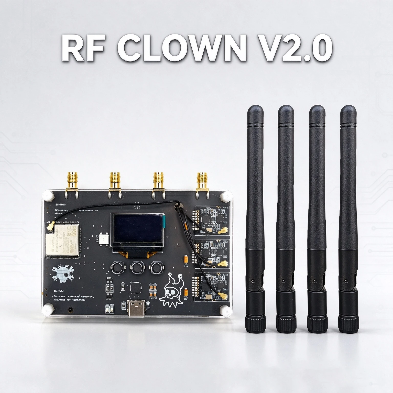 Modul Nirkabel ESP32 RF CLOWN  - Nrf24L01 ulasan dan harga