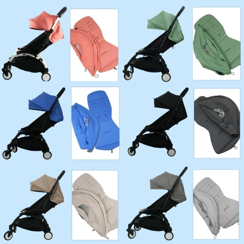 

J15U Pram Liners Sun Protective Cover Stroller Cushion Pad Canopy Breathable Carriage Support Baby Travel Gear