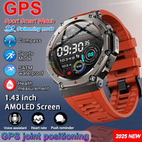 2025 New For HUAWEI Xiaomi Original Premium Outdoor Smart Watch GPS Sport Fitness Health Swimming Waterproof Call GPS Smartwatch