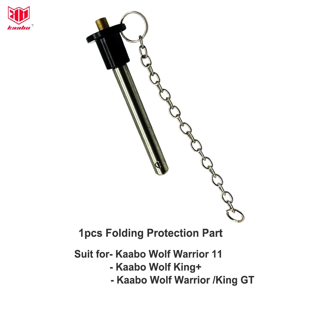 Original Kaabo Accessories Kaabo Folding Protection Pin for 11inch Kaabo Wolf Warrior 11 Wolf King+ Wolf Warrior/King GT Scooter