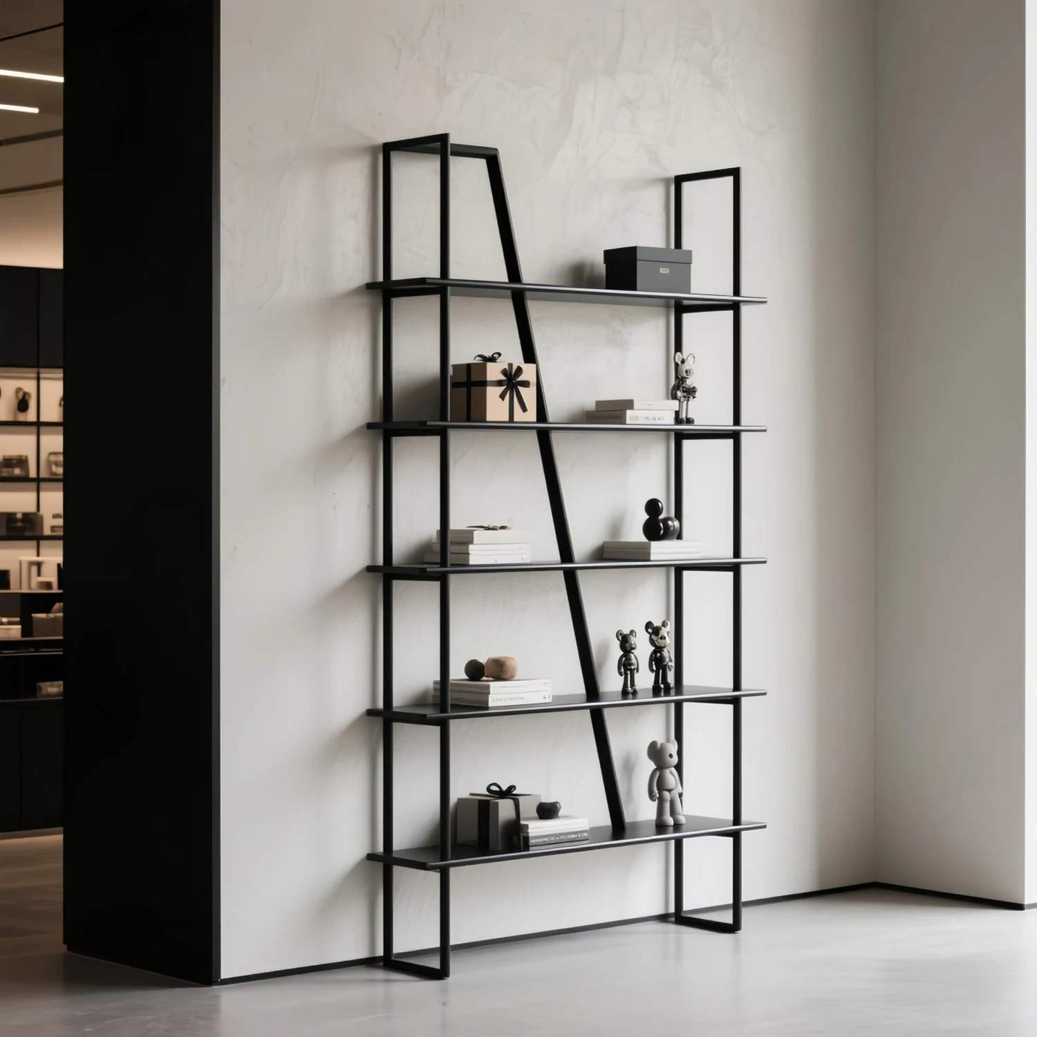 

Shoe store shoe rack display rack Commercial display cabinet shelf Multi-layer shelf Figure model rack Product