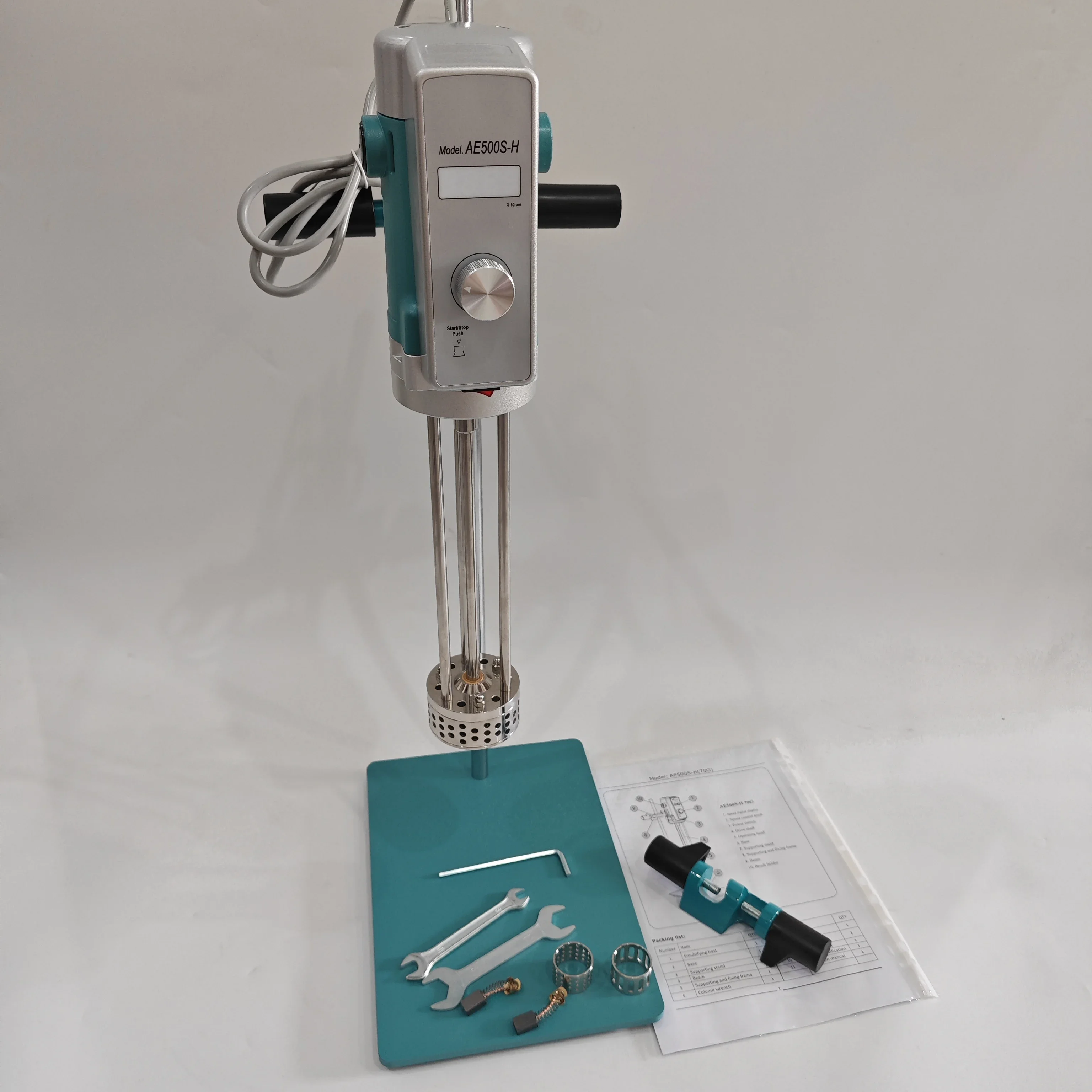 

2026 Digital High Shear Mixer Homogenizer for AE500S H Lab Emulsifier Disperser Emulsification Mixing Machine 110V 220V